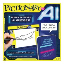 Cover art for Mattel Games Pictionary Vs Ai Family Game for Kids Adults Using Artificial Intelligence - Multi-Color