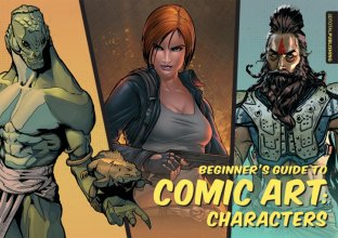 Cover art for Beginner's Guide to Comic Art: Characters