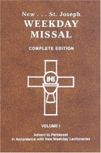 Cover art for St. Joseph Weekday Missal, Complete Edition, Vol. 1, Advent to Pentecost