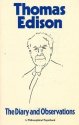 Cover art for The Diary and Observations of Thomas Alva Edison