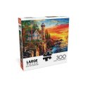 Cover art for Buffalo Games - Dominic Davison - Rocky Cliff Lighthouse - 300 Piece Jigsaw Puzzle for Adults -Challenging Puzzle Perfect for Game Nights - Finished Size is 21.25 x 15.00
