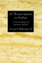 Cover art for St. Thomas Aquinas on Analogy: A Textual Analysis and Systematic Synthesis (Jesuit Studies)
