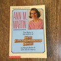 Cover art for Ann M. Martin: The Story of the Author of the Baby-Sitters Club