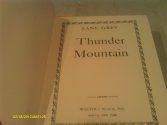 Cover art for Thunder Mountain (Walter J. Black, 1935)