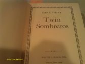 Cover art for Twin Sombreros (Walter J. Black, 1968)