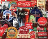 Cover art for Springbok 1000 Piece Jigsaw Puzzle Coca-Cola Decades of Tradition - Made in USA