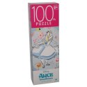 Cover art for Disney Alice in Wonderland 100pc (2020) Spin Master Cardinal Puzzle
