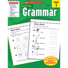 Cover art for Scholastic Success With Grammar, Grade 1