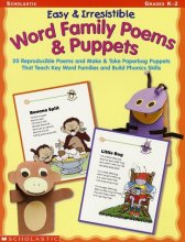 Cover art for Easy & Irresistible Word Family Poems & Puppets