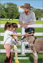 Cover art for A Cowboy for the Twins: A Clean and Uplifting Romance (The Cowboy Academy, 4)