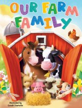 Cover art for Our Farm Family - Children's Padded Board Book