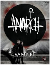 Cover art for Modiphius Entertainment Role Playing Game Vampire: The Masquerade 5th Ed: Anarch HC (Book)