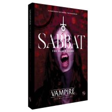 Cover art for Renegade Game Studios Vampire: The Masquerade 5th Edition Roleplaying Game Sabbat The Black Hand Sourcebook