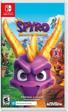 Cover art for Spyro Reignited Trilogy - Nintendo Switch Standard Edition