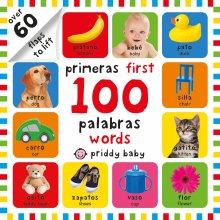Cover art for First 100 Lift-the-Flap Bilingual First Words