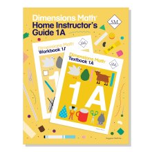 Cover art for Dimensions Math Home Instructor's Guide 1A [Spiral-bound] Singapore Math Inc.