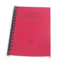 Cover art for Broadman Church Supplies Finance Record Book for Small Churches