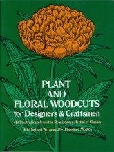 Cover art for Plant and Floral Woodcuts for Designers and Craftsmen