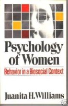 Cover art for Psychology of women: Behavior in a biosocial context