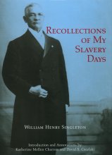 Cover art for Recollections of My Slavery Days