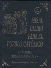 Cover art for Misal Diario Para el Pueblo Católico: II Tomo, Semanas 1 A 17