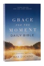 Cover art for NKJV, Grace for the Moment Daily Bible, Softcover, Comfort Print