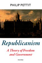 Cover art for Republicanism: A Theory of Freedom and Government [Oxford Political Theory Series]