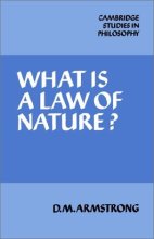 Cover art for What is a Law of Nature? (Cambridge Studies in Philosophy)