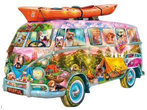 Cover art for Ceaco - Puzzle Shapes - Van - 500 Piece Jigsaw Puzzle