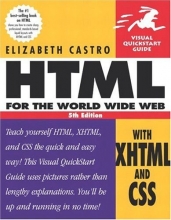 Cover art for HTML for the World Wide Web with XHTML and CSS, Fifth Edition