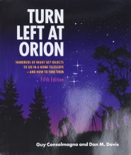 Cover art for Turn Left At Orion: Hundreds of Night Sky Objects to See in a Home Telescope - and How to Find Them