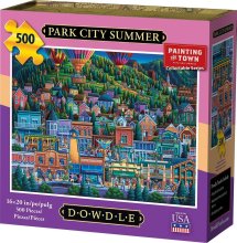 Cover art for Dowdle Jigsaw Puzzle - Park City Summer - 500 Piece