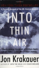 Cover art for Into Thin Air: A Personal Account of the Mt. Everest Disaster