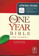 Cover art for The One Year Bible-New Testament with access to Br