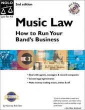 Cover art for Music Law: How to Run Your Band's Business (Music Law, 2nd ed)