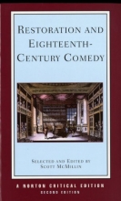 Cover art for Restoration and Eighteenth-Century Comedy (Norton Critical Editions)