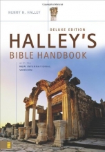 Cover art for Halley's Bible Handbook with the New International Version---Deluxe Edition