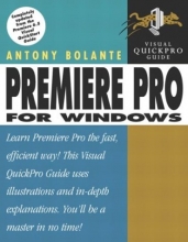 Cover art for Premiere Pro for Windows: Visual QuickPro Guide