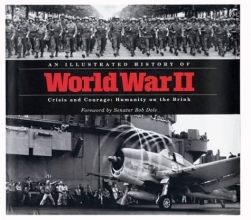 Cover art for An Illustrated History of World War II Crisis and Courage: Humanity on the Brink