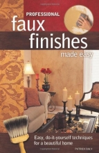 Cover art for Professional Faux Finishes Made Easy