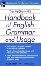 Cover art for The McGraw-Hill Handbook of English Grammar and Usage