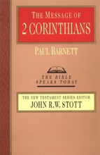 Cover art for The Message of 2 Corinthians (Bible Speaks Today)