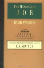 Cover art for The Message of Job (Bible Speaks Today)