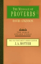 Cover art for The Message of Proverbs (Bible Speaks Today)