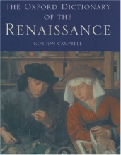Cover art for The Oxford Dictionary of the Renaissance