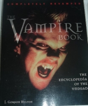 Cover art for The Vampire Book: The Encyclopedia of the Undead