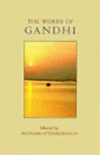 Cover art for The Words of Gandhi (Newmarket words of... series)