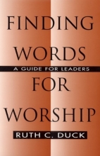 Cover art for Finding Words For Worship: A Guide For Leaders