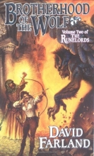 Cover art for Brotherhood of the Wolf (The Runelords #2)