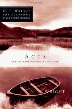 Cover art for Acts (N.T. Wright for Everyone Bible Study Guides)